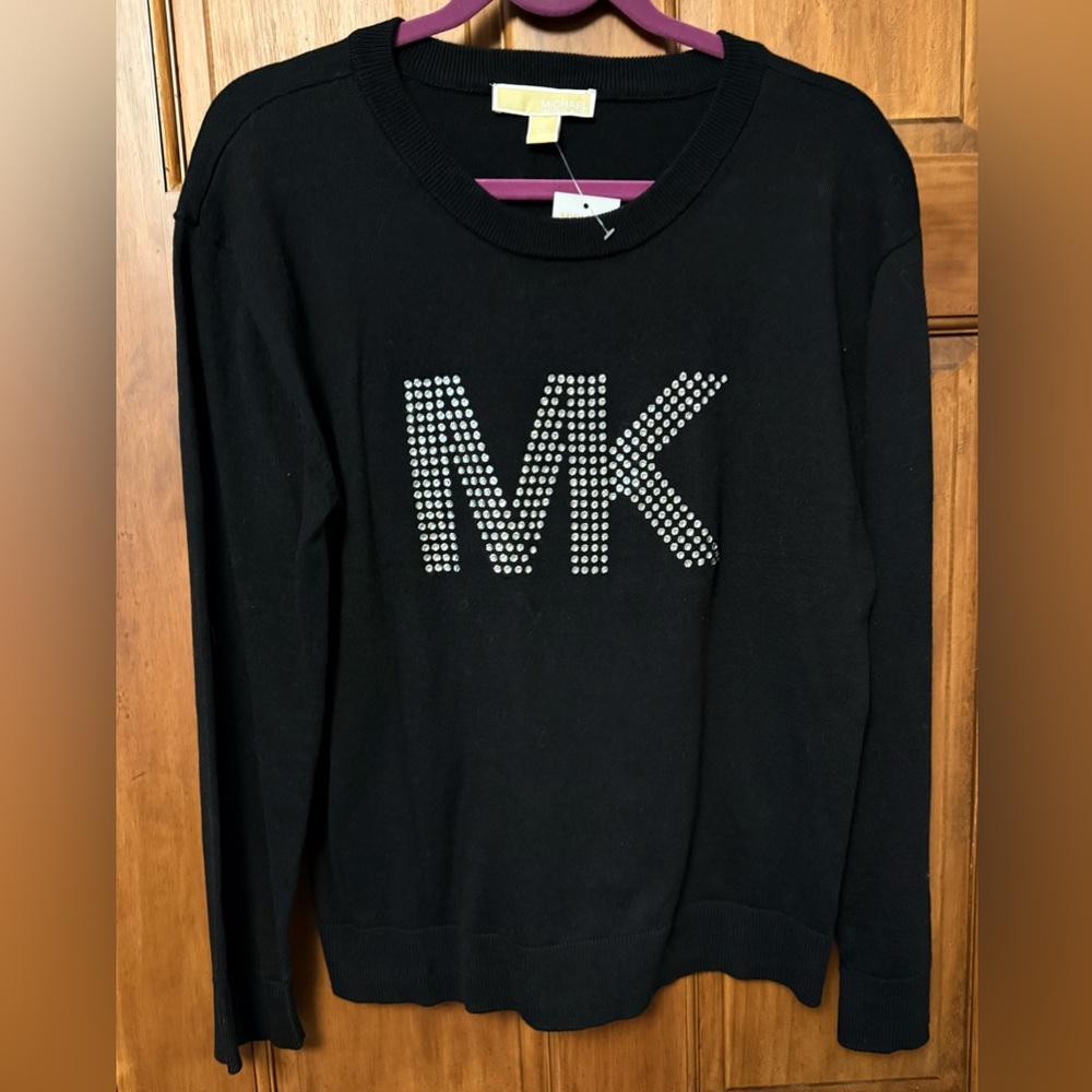 New with tags - Michael Kors black top size medium